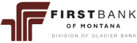 First Bank of Montana horizontal logo